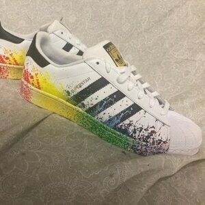 Adidas Superstar Pride Shoes Mens Size 10.5 (Never Worn)